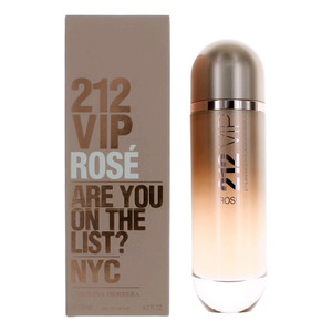 212 VIP Rose by Carolina Herrera, 4.2 oz Eau De Parfum Spray for Women 212 VIP Rose by Carolina Herrera, 4.2 oz Eau De Parfum Spray for Women