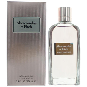 First Instinct by Abercrombie & Fitch, 3.4 oz Eau De Parfum Spray for Women First Instinct by Abercrombie & Fitch, 3.4 oz Eau De Parfum Spray for Women
