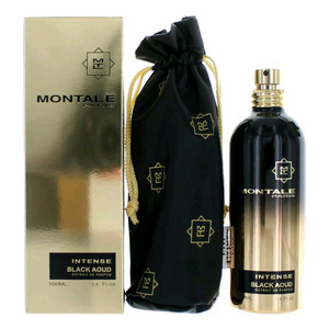 Montale Intense Black Aoud by Montale, 3.4 oz Extrait De Parfum Spray for Unisex Montale Intense Black Aoud by Montale, 3.4 oz Extrait De Parfum Spray for Unisex