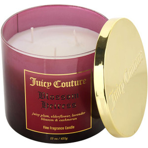 Juicy Couture Bloossom Heiress by JUICY COUTURE Candle 14.5 Oz for Women Juicy Couture Bloossom Heiress by JUICY COUTURE Candle 14.5 Oz for Women