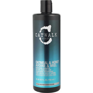 Catwalk by TIGI Oatmeal & Honey Nourishing Shampoo For Dry Damaged Hair 25.36 Oz for Unisex Catwalk by TIGI Oatmeal & Honey Nourishing Shampoo For Dry Damaged Hair 25.36 Oz for Unisex