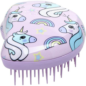 Tangle Teezer by TANGLE TEEZER The Original Detangling Hairbrush Mini - Unicorn Multi for Unisex Tangle Teezer by TANGLE TEEZER The Original Detangling Hairbrush Mini - Unicorn Multi for Unisex