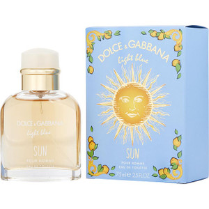 D & G Light Blue Sun by DOLCE & GABBANA Edt Spray 2.5 Oz (Limited Edition) for Men D & G Light Blue Sun by DOLCE & GABBANA Edt Spray 2.5 Oz (Limited Edition) for Men