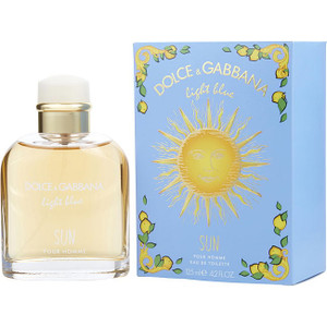 D & G Light Blue Sun by DOLCE & GABBANA Edt Spray 4.2 Oz (Limited Edition) for Men D & G Light Blue Sun by DOLCE & GABBANA Edt Spray 4.2 Oz (Limited Edition) for Men