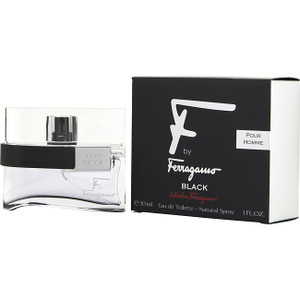 F By Ferragamo Pour Homme Black by SALVATORE FERRAGAMO Edt Spray 1 Oz for Men F By Ferragamo Pour Homme Black by SALVATORE FERRAGAMO Edt Spray 1 Oz for Men