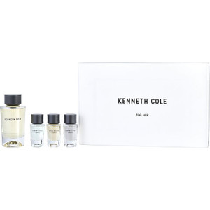 Kenneth Cole Variety by KENNETH COLE 4 Piece Mini Variety With Kenneth Cole For Her Edp 3.4 Oz & Intensity & Energy & Serenity And All Are Edt Spray 0.5 Oz for Women