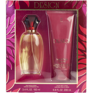 Design by PAUL SEBASTIAN Eau De Parfum Spray 3.4 Oz & Body Lotion 6.8 Oz for Women
