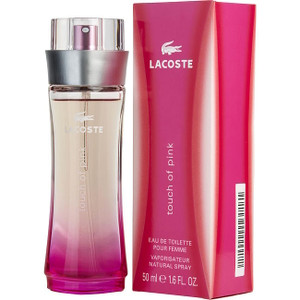 Touch Of Pink by LACOSTE Edt Spray 1.6 Oz for Women