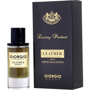 Giorgio Leather by GIORGIO GROUP Eau De Parfum Spray 3 Oz (Limited Gold Edition) for Unisex Giorgio Leather by GIORGIO GROUP Eau De Parfum Spray 3 Oz (Limited Gold Edition) for Unisex