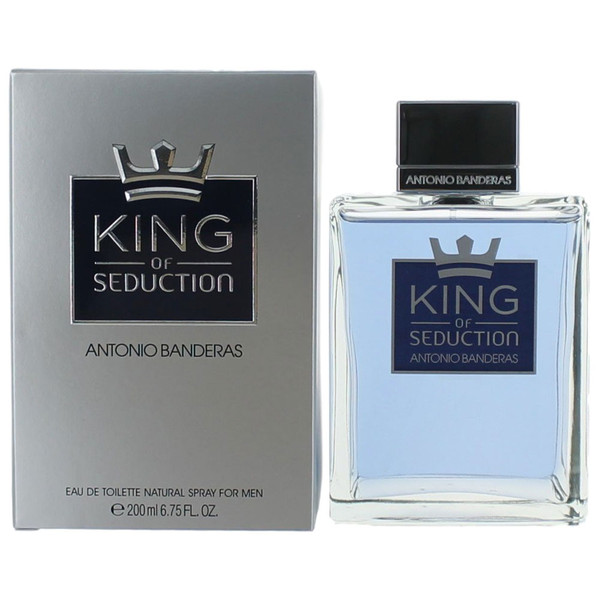 King of Seduction by Antonio Banderas, 6.7 oz Eau De Toilette Spray for Men