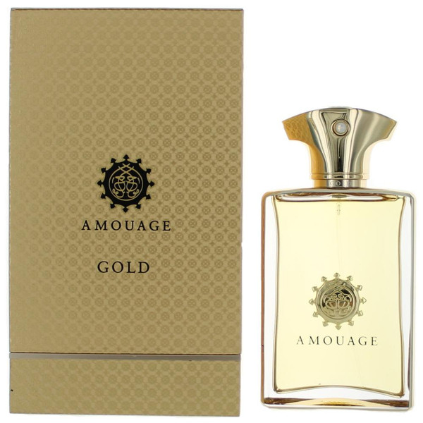 Gold by Amouage, 3.4 oz Eau De Parfum Spray for Men