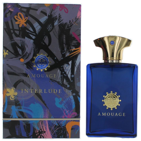 Interlude by Amouage, 3.4 oz Eau De Parfum Spray for Men