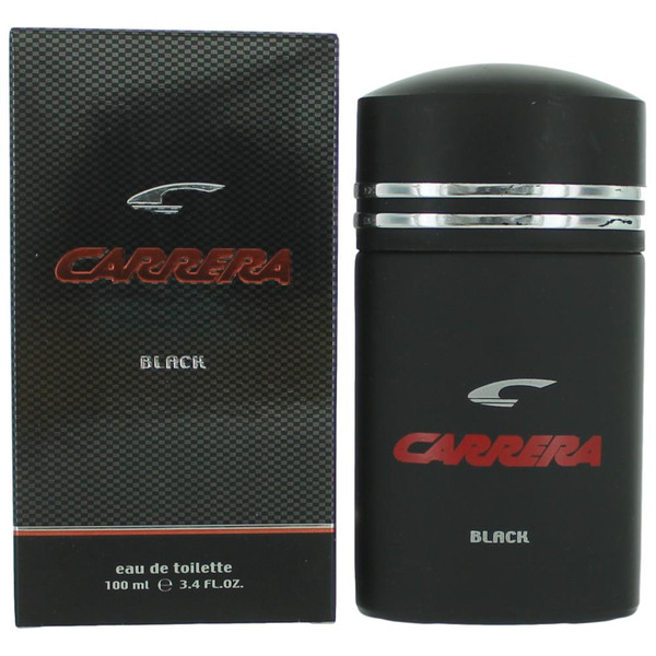 Carrera Black by Carrera, 3.4 oz Eau De Toilette Spray for Men
