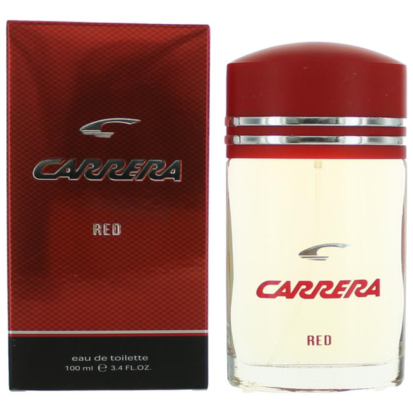 Carrera Red by Carrera, 3.4 oz Eau De Toilette Spray for Men