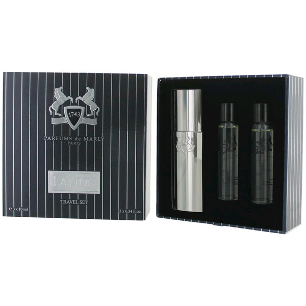 Parfums de Marly Layton by Parfums de Marly, 3 Piece Travel Set for Men