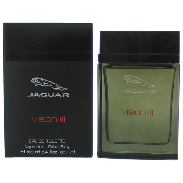 Jaguar Vision III by Jaguar, 3.4 oz Eau De Toilette Spray for Men
