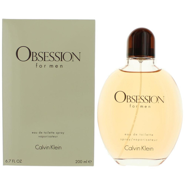 Obsession by Calvin Klein, 6.7 oz Eau De Toilette Spray for Men