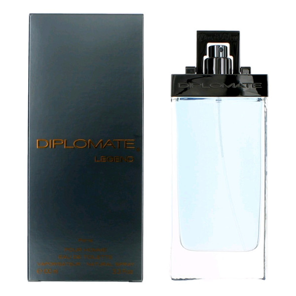 Diplomate Legend By Paris Bleu, 3.3 oz Eau De Toilette Spray for Men