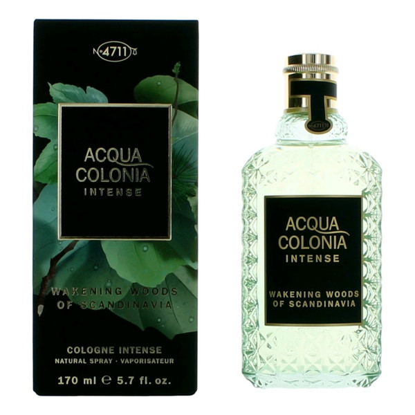 Acqua Colonia Intense Wakening Woods of Scandinavia by 4711, 5.7 oz Cologne Intense Spray Unisex