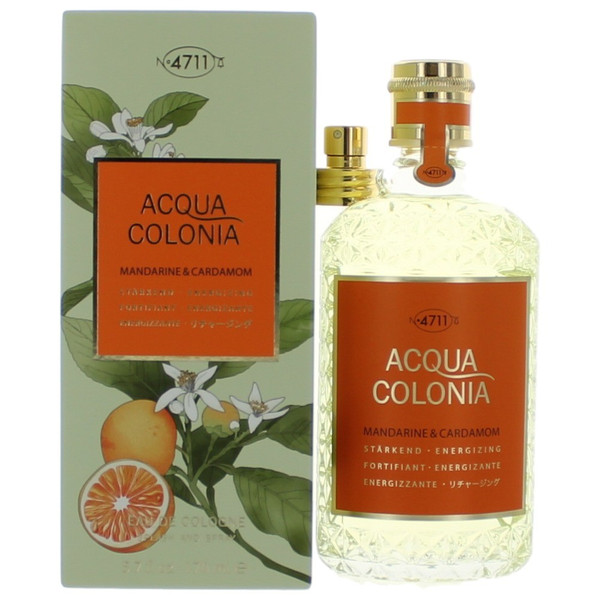 Acqua Colonia Mandarine & Cardamom by 4711, 5.7 oz Eau De Cologne Splash/Spray Unisex
