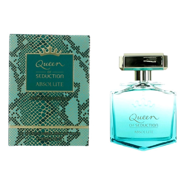 Queen of Seduction Absolute by Antonio Banderas, 2.7 oz Eau De Toilette Spray for Women