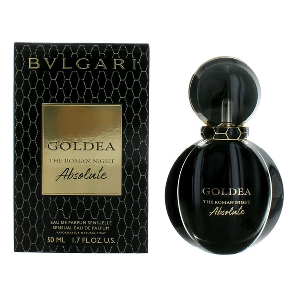 Bvlgari Goldea The Roman Night Absolute by Bvlgari, 1.7 oz Sensual Eau De Parfum Spray for Women