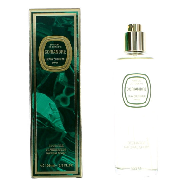 Coriandre by Jean Couturier, 3.3 oz Parfum De Toilette Refill Spray for Women