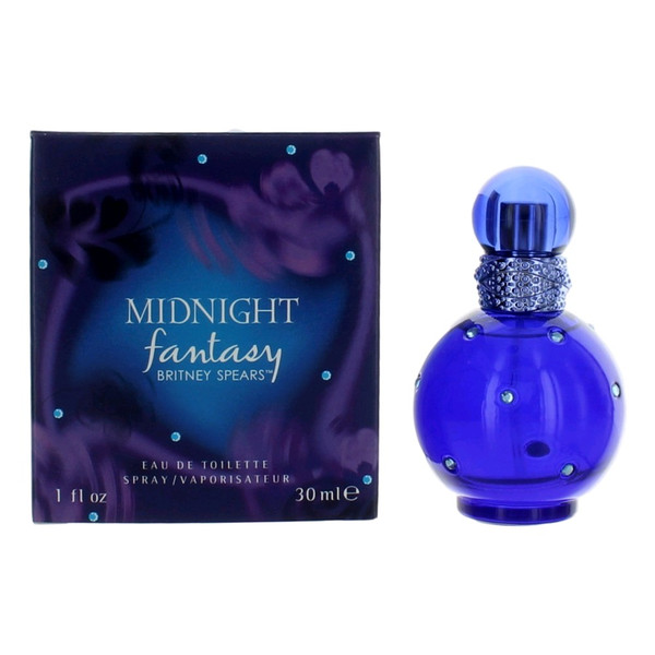 Fantasy Midnight by Britney Spears, 1 oz Eau De Toilette Spray for Women