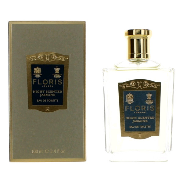 Night Jasmin by Floris, 3.4 oz Eau De Toilette Spray For Women