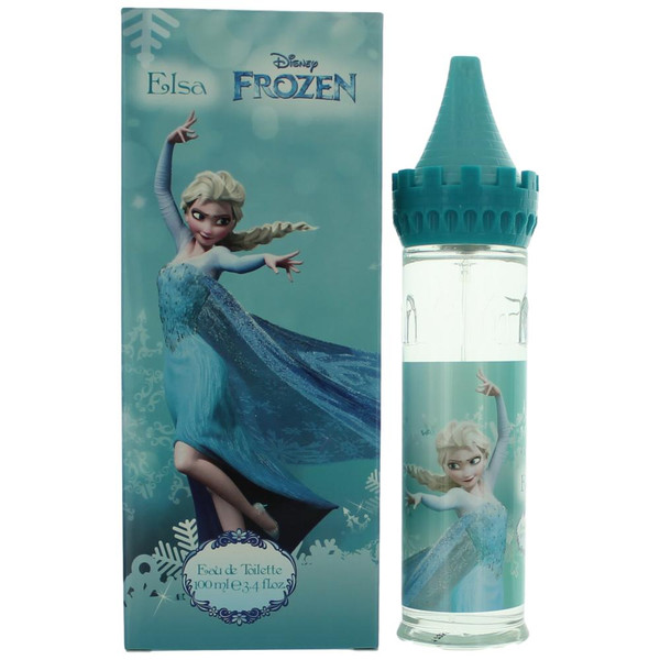 Frozen Elsa Castle by Disney Princess, 3.4 oz Eau De Toilette Spray for Girls Frozen Elsa Castle by Disney Princess, 3.4 oz Eau De Toilette Spray for Girls