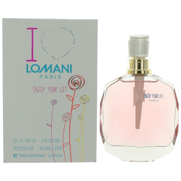 I Love Lomani Enjoy Your Life by Lomani, 3.3 oz Eau De Parfum Spray for Women