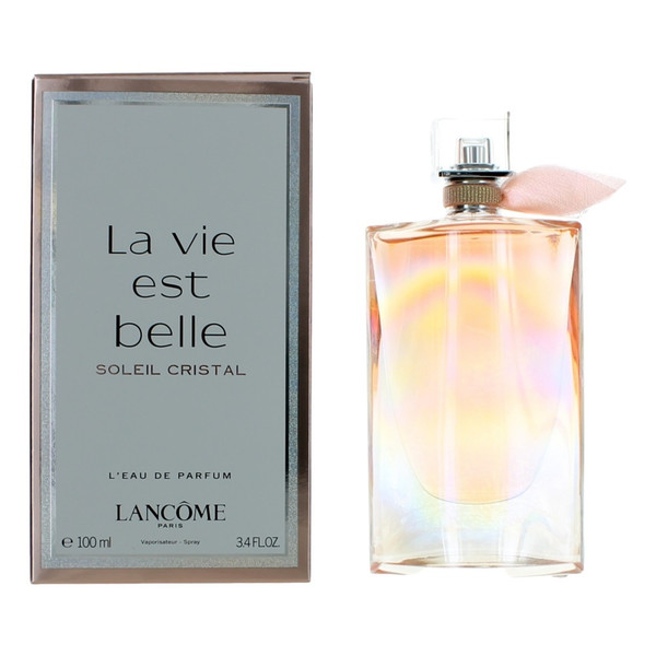 La Vie Est Belle Soleil Crystal by Lancome, 3.4 oz Eau De Parfum Spray for Women