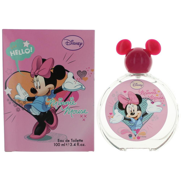 Minnie Mouse by Disney, 3.4 oz Eau De Toilette Spray for Girls (Pink)