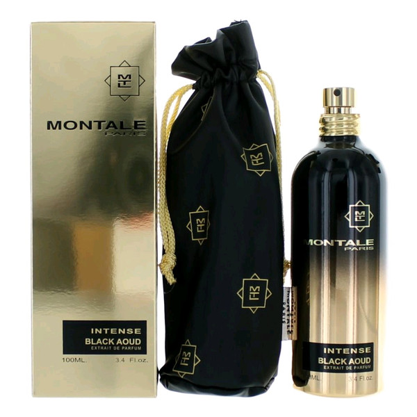 Montale Intense Black Aoud by Montale, 3.4 oz Extrait De Parfum Spray for Unisex