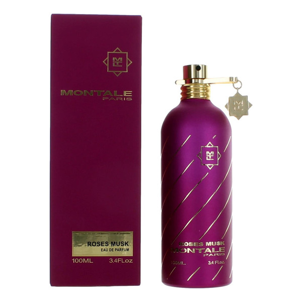 Montale Roses Musk by Montale, 3.4 oz Eau De Parfum Spray for Women