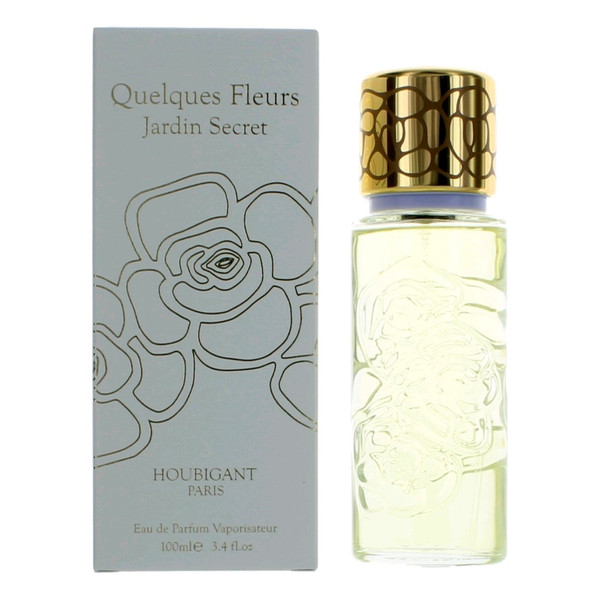 Quelques Fleurs Jardin Secret by Houbigant, 3.4 oz Eau De Parfum Spray for Women