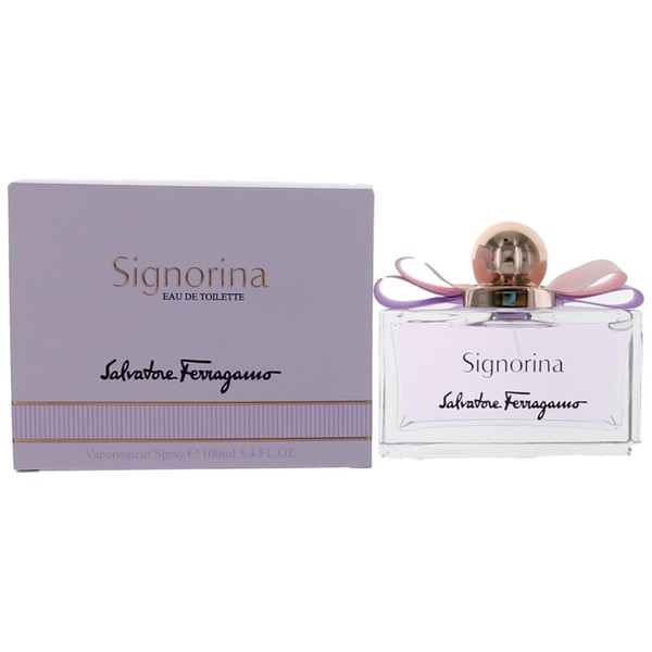 Signorina by Salvatore Ferragamo, 3.4 oz Eau De Toilette Spray for Women