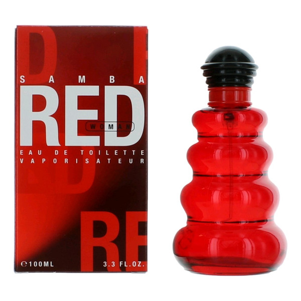 Samba Red by Perfumer's Workshop, 3.3 oz Eau De Toilette Spray for Women