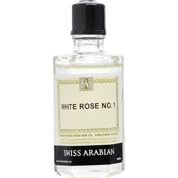 Swiss Arabian White Rose No. 1 by SWISS ARABIAN PERFUMES Perfume Oil 0.7 Oz for Men