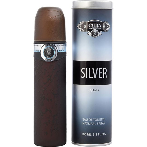 Cuba Silver by CUBA Edt Spray 3.3 Oz for Men