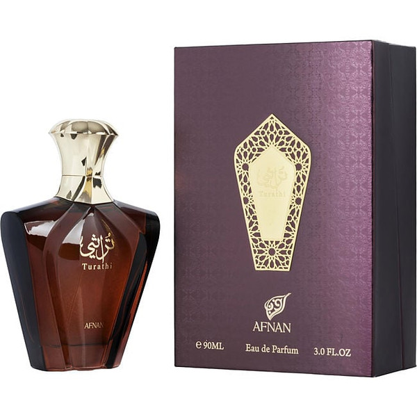 Afnan Turathi Brown by AFNAN PERFUMES Eau De Parfum Spray 3 Oz for Men