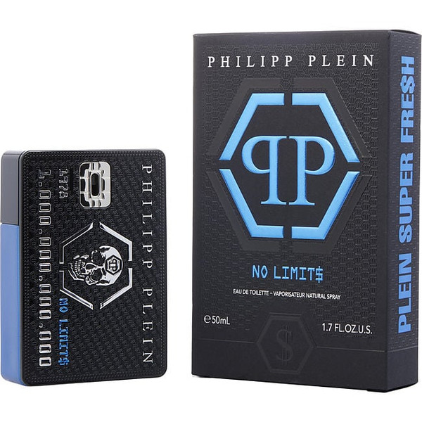 Philipp Plein No Limits Super Fresh by PHILIPP PLEIN PARFUMS Edt Spray 1.7 Oz for Men
