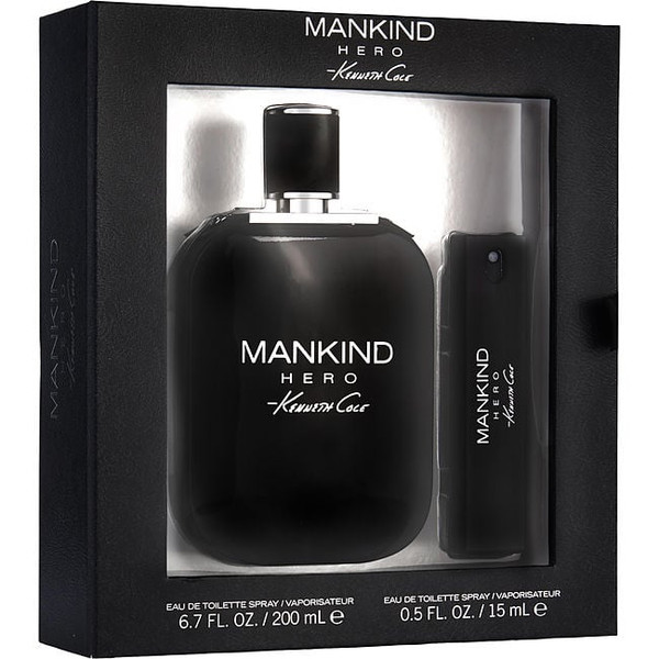 Kenneth Cole Mankind Hero by KENNETH COLE Edt Spray 6.7 Oz & Edt Spray 0.5 Oz for Men