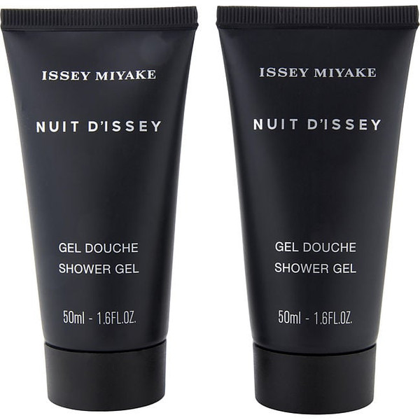L'Eau D'Issey Pour Homme Nuit by ISSEY MIYAKE Shower Gel 1.7 Oz X 2 for Men