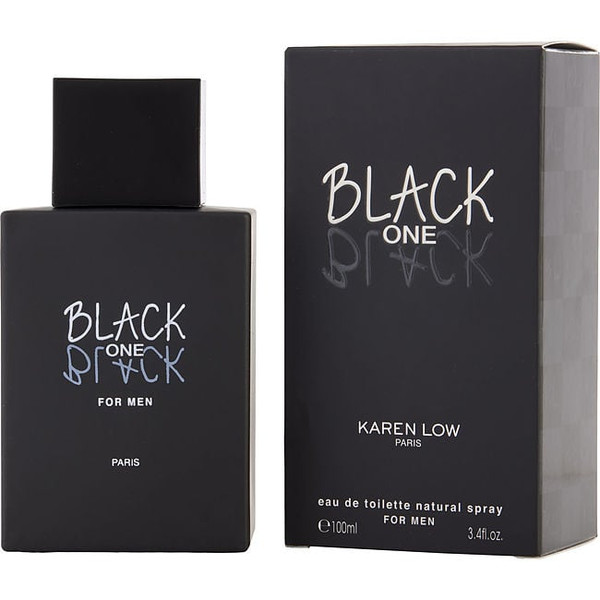 Karen Low Black One Black by KAREN LOW Edt Spray 3.4 Oz for Men