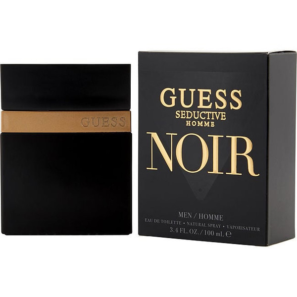 Guess Seductive Homme Noir by GUESS Edt Spray 3.4 Oz for Men