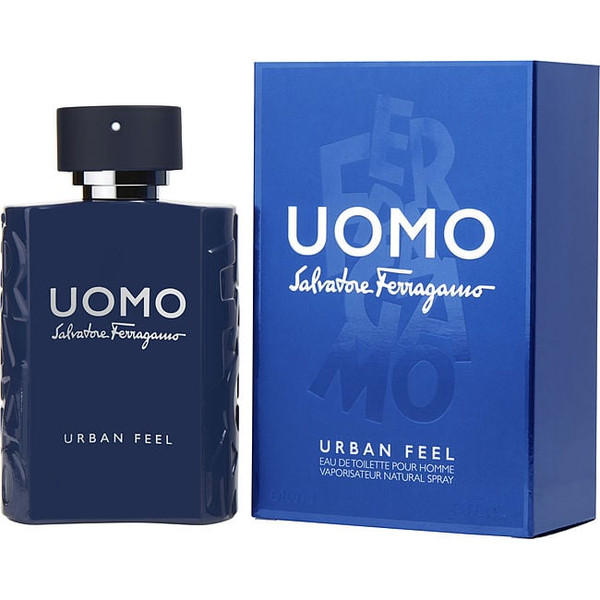 Salvatore Ferragamo Uomo Urban Feel by SALVATORE FERRAGAMO Edt Spray 3.4 Oz for Men