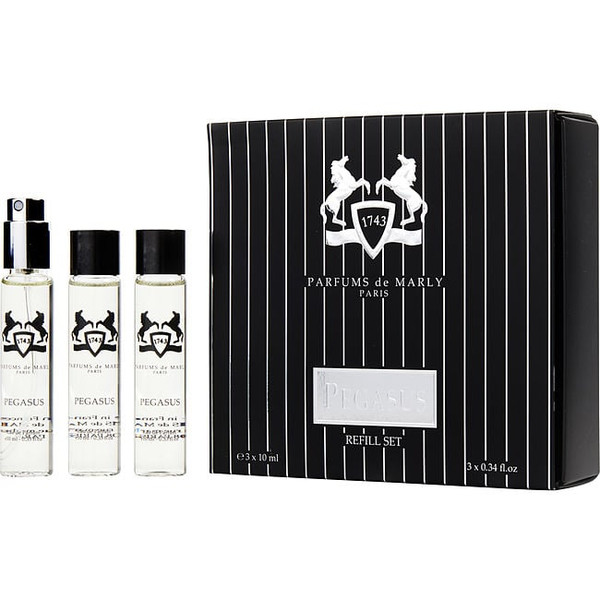 Parfums De Marly Pegasus by PARFUMS DE MARLY Eau De Parfum Spray Refill 3 X 0.34 Oz Mini for Men