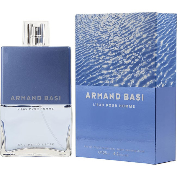 Armand Basi L'Eau Pour Homme by ARMAND BASI Edt Spray 4.2 Oz for Men