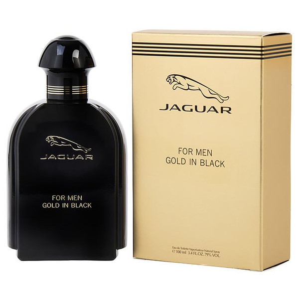 Jaguar Gold In Black by JAGUAR Edt Spray 3.4 Oz for Men